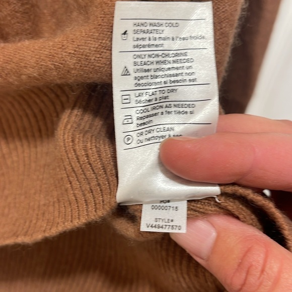 Vince Bateau Neck 100% Cashmere Knit Sweater szM - Picture 8 of 12